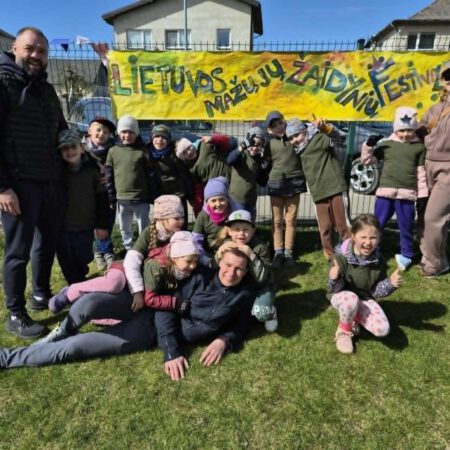 „Eko-sportas: kurk, žaisk, judėk!“ – „Lietuvos mažųjų žaidynių festivalis“ Raudondvario lopšelio-darželio „Vyturėlis“ bendruomenėje