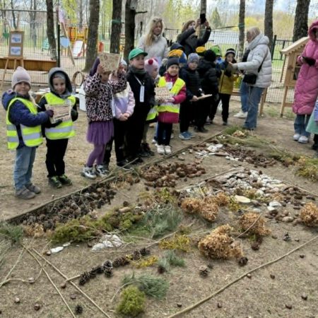 Kūrybinės dirbtuvės „Kuriu gamtoje“